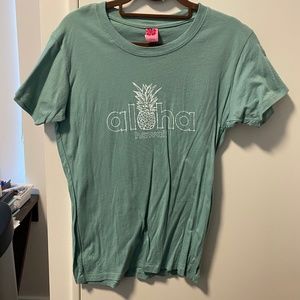 Aloha Island Girl Pineapple Shirt